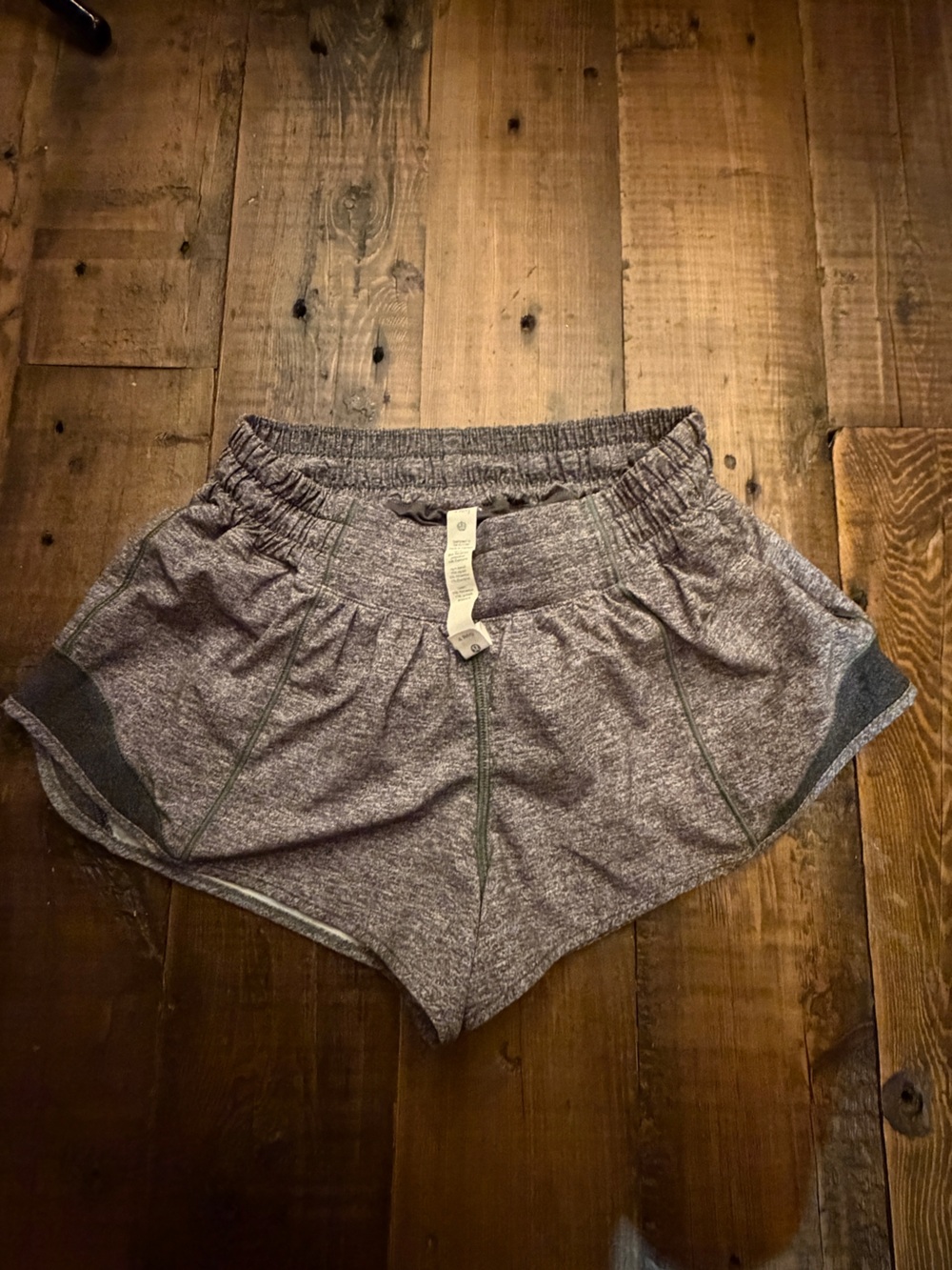 lululemon athletica Gray Heather Athletic Shorts